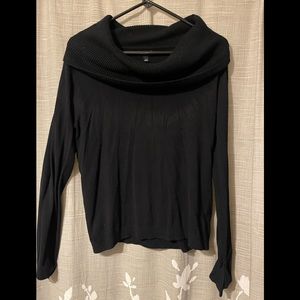 Black sweater in size large